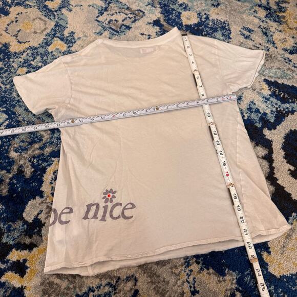 ERL Venice T-Shirt White Size Small - Used - Slim Cropped - Picture 2 of 5